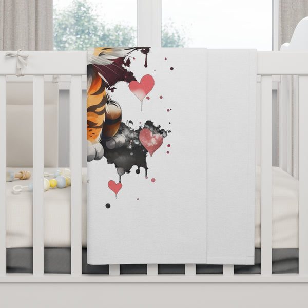 Baby Tiger Fleece Baby Blanket