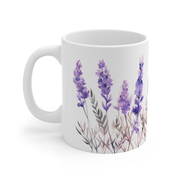 Pressed Dried Watercolor Lavender Plant 11oz