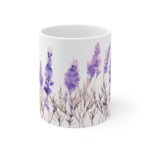 Pressed Dried Watercolor Lavender Plant 11oz