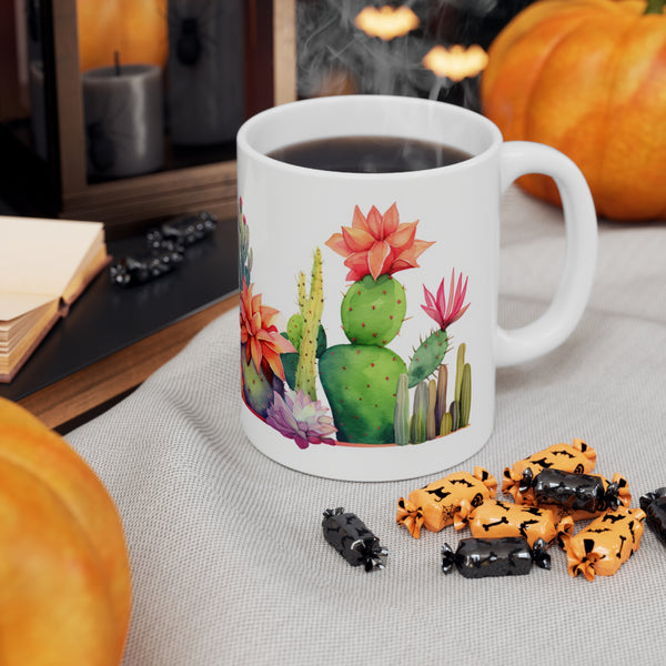 Colorful Cactus Mug 11oz