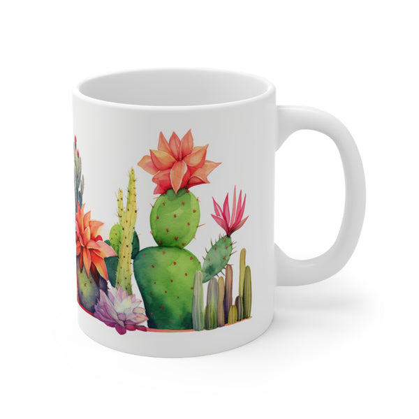 Colorful Cactus Mug 11oz