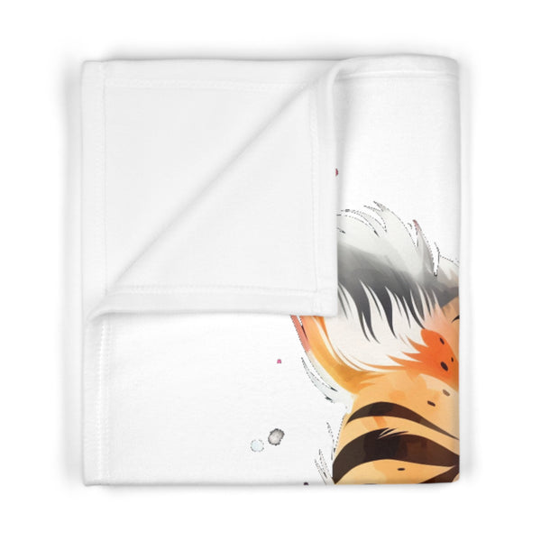 Baby Tiger Fleece Baby Blanket