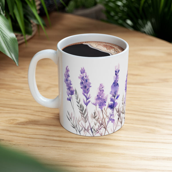 Pressed Dried Watercolor Lavender Plant 11oz