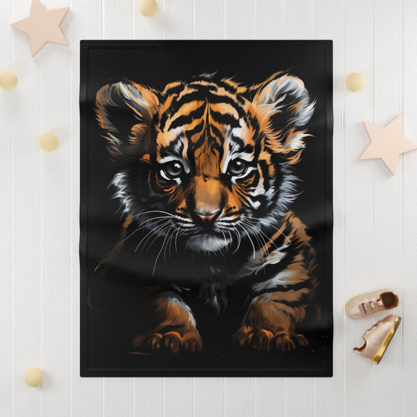 Baby Tiger Soft Fleece Baby Blanket