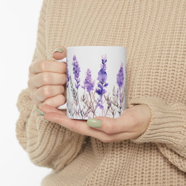 Pressed Dried Watercolor Lavender Plant 11oz