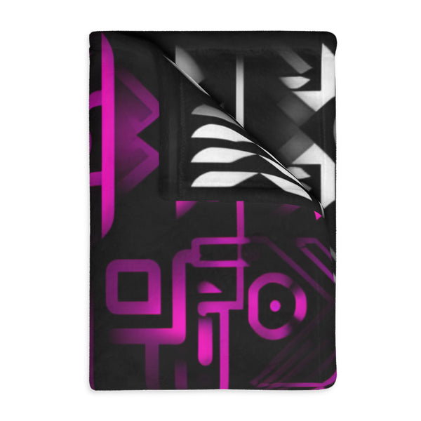 Ancient Mayan Temple Blanket (Two-sided print)