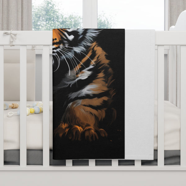 Baby Tiger Soft Fleece Baby Blanket