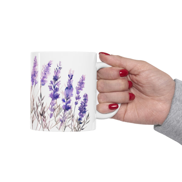 Pressed Dried Watercolor Lavender Plant 11oz