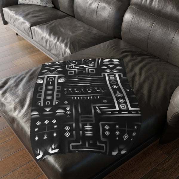 Ancient Mayan Temple Blanket (Two-sided print)