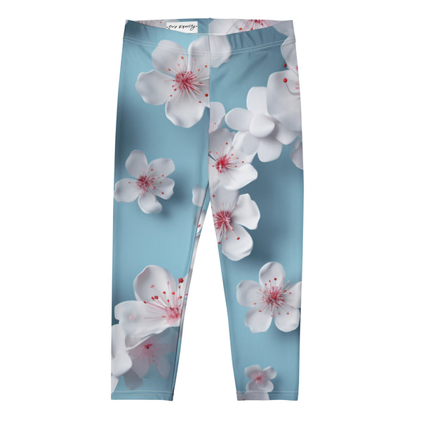 Cherry Blossom Capri Leggings