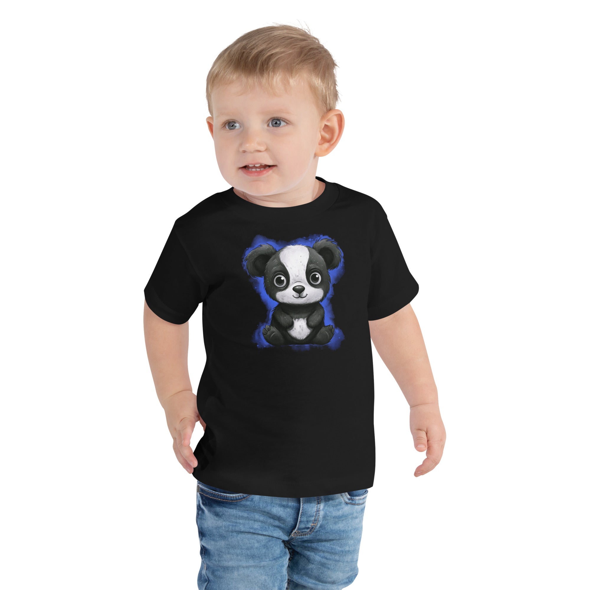 Panda Toddler Short Sleeve Tee