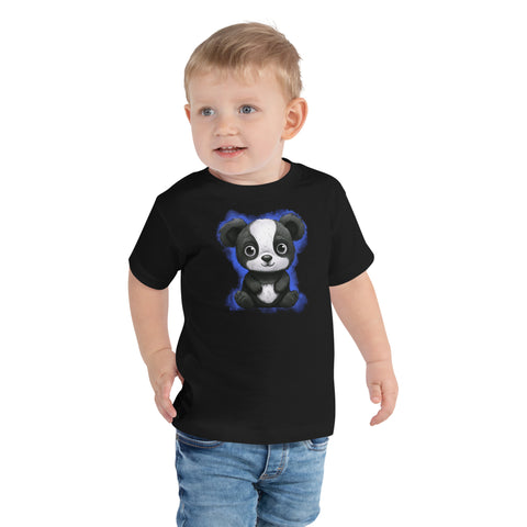 Panda Toddler Short Sleeve Tee
