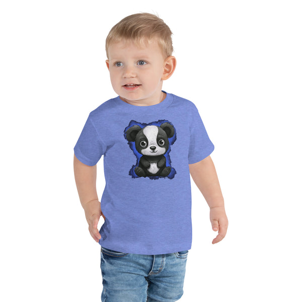 Panda Toddler Short Sleeve Tee