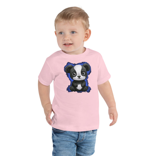 Panda Toddler Short Sleeve Tee
