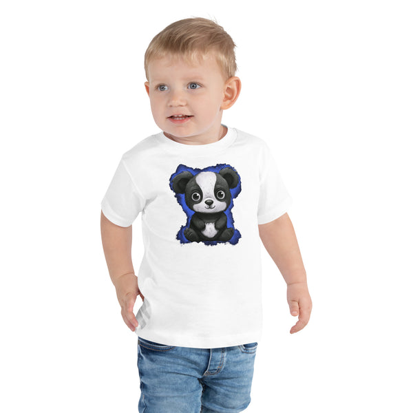 Panda Toddler Short Sleeve Tee
