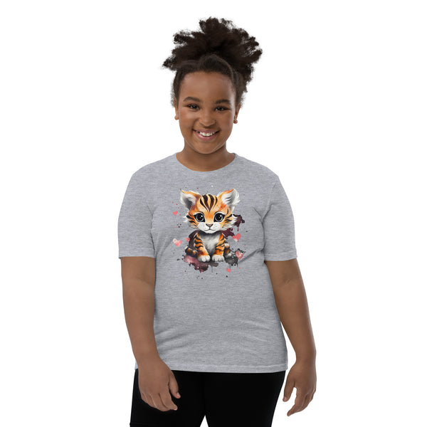 Baby Tiger with Hearts