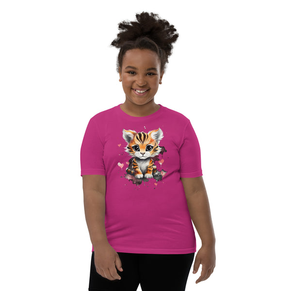 Baby Tiger with Hearts
