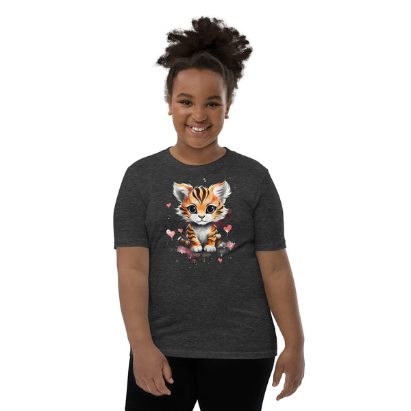 Baby Tiger with Hearts